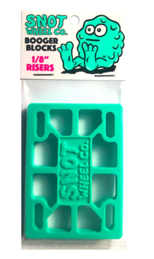 Snot 1/8" Booger Blocks Skateboard Risers 2pk