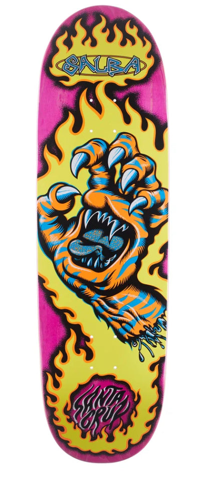 Santa Cruz Salba Tiger Hand Shaped Deck
9.25 x 31.95